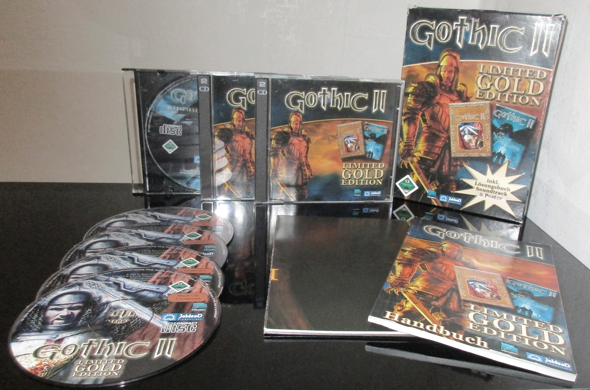Limitowane niemieckie wydanie Gothic 2: Gold